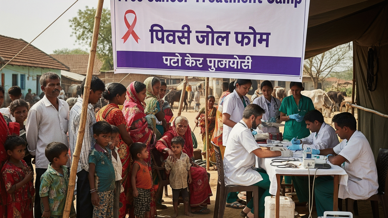 free cancer treatment in india